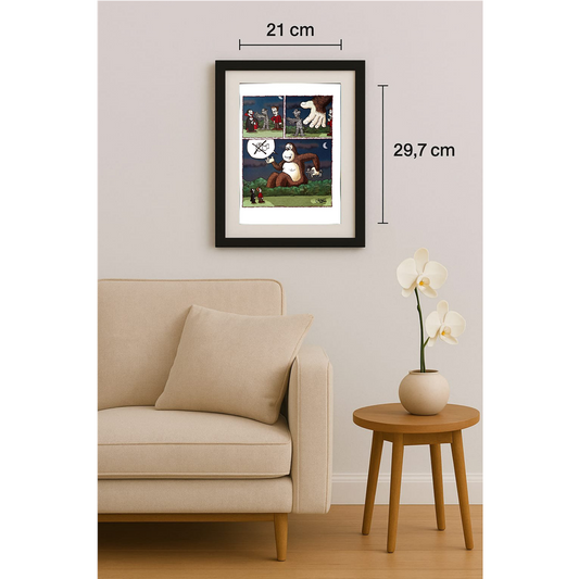 Mehrdad Samadi Zakaria 29x21cm Original Cartoon BOD00001