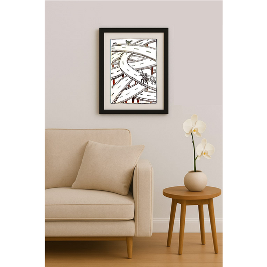 Mehrdad Samadi Zakaria 29x21cm Original Cartoon BOD00001