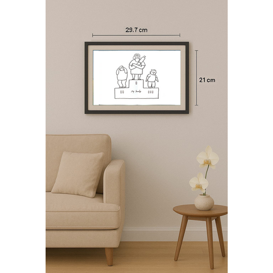 Feng Gui Bo 29x21cm Original Cartoon BOD00108