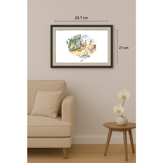 Novakov Goran 29x21cm Original Cartoon BOD00117