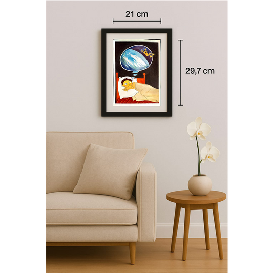 Babylon 29x21cm Original Cartoon BOD00129