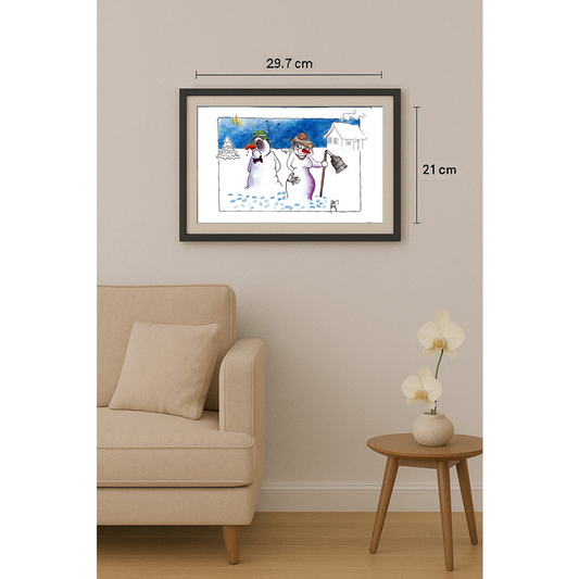 Oslovar Ivan 29x21cm Original Cartoon BOD00145