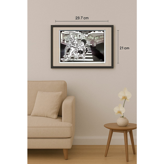 Mohan Samaranayake 29x21cm Original Cartoon BOD00163