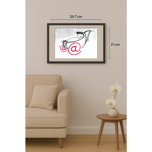 Todorovic Bobisa 29x21cm Original Cartoon BOD00356