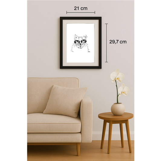 Winfried Besslich 29x21cm Original Cartoon BOD00362