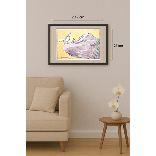 Chenzov Lev 29x21cm Original Cartoon BOD00364