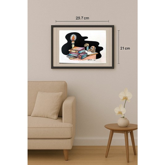 Vladimir Criveo 29x21cm Orijinal Karikatür BOD01668