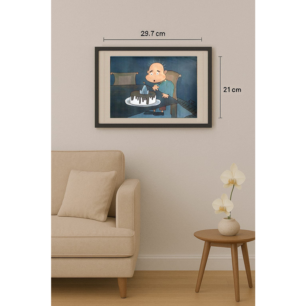 Mehrdad Samadi Zakaria 29x21cm Original Cartoon BOD00001