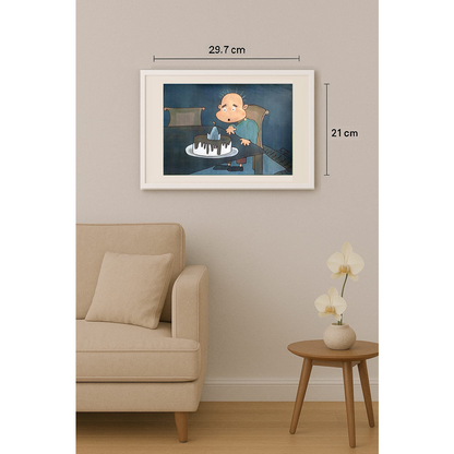 Mehrdad Samadi Zakaria 29x21cm Original Cartoon BOD00001