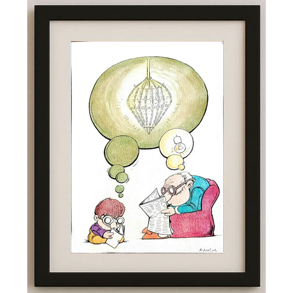 Mehrdad Samadi Zakaria 29x21cm Original Cartoon BOD00001