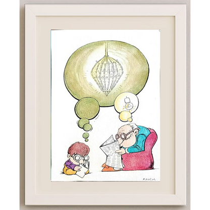 Mehrdad Samadi Zakaria 29x21cm Original Cartoon BOD00001