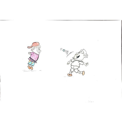 Hossein Abdollahi Adli 29x21cm Orijinal Karikatür Tablo BOD00009