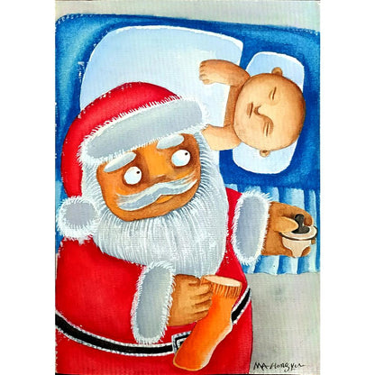 Hongyu Ma 29x21cm Orijinal Karikatür Tablo BOD00021