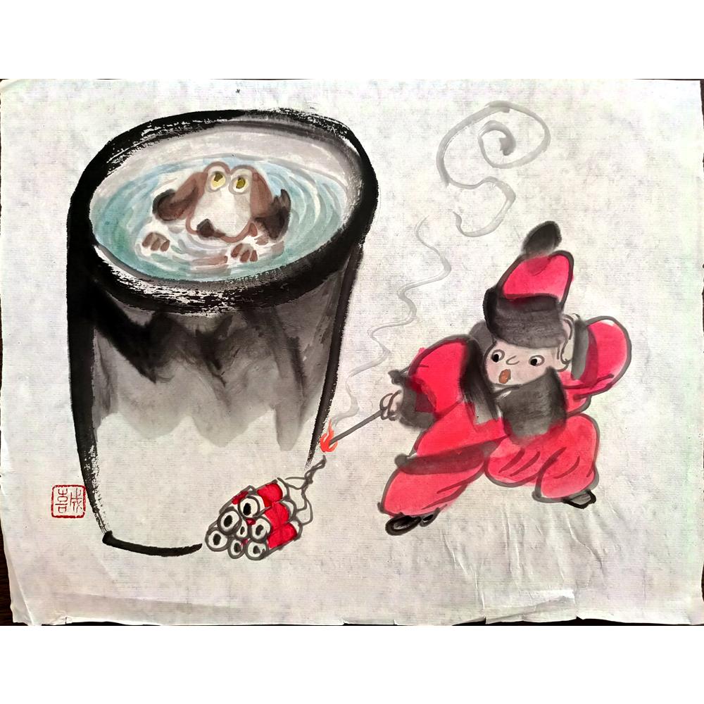 Mehrdad Samadi Zakaria 29x21cm Original Cartoon BOD00001