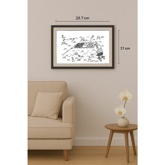 Mehrdad Samadi Zakaria 29x21cm Original Cartoon BOD00001