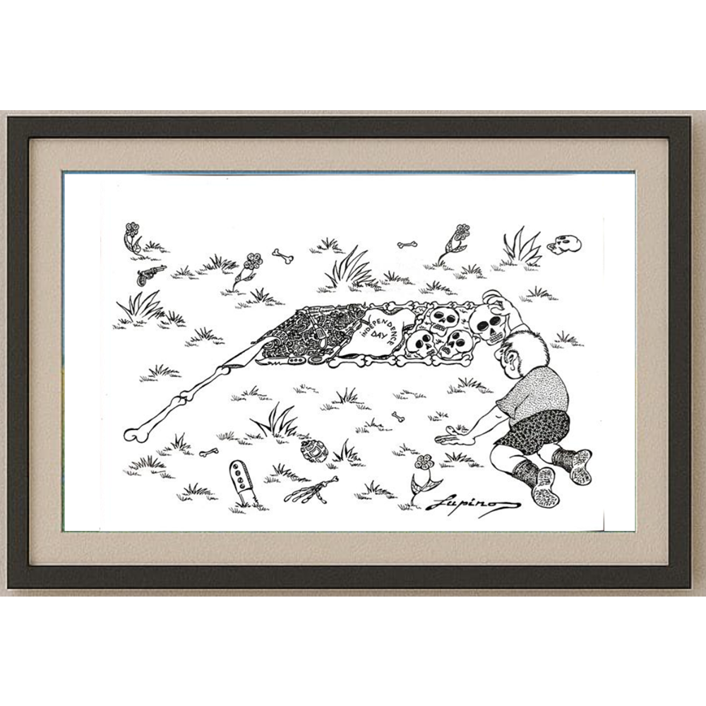 Mehrdad Samadi Zakaria 29x21cm Original Cartoon BOD00001