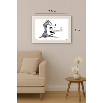 Mehrdad Samadi Zakaria 29x21cm Original Cartoon BOD00001