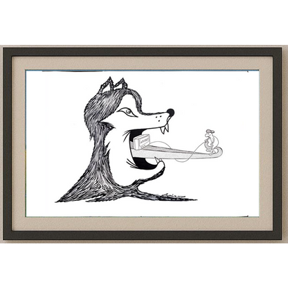 Mehrdad Samadi Zakaria 29x21cm Original Cartoon BOD00001