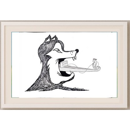 Mehrdad Samadi Zakaria 29x21cm Original Cartoon BOD00001