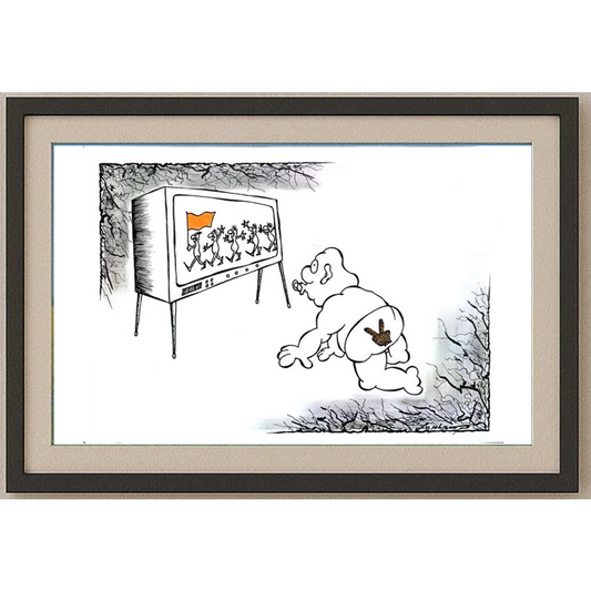 Mehrdad Samadi Zakaria 29x21cm Original Cartoon BOD00001