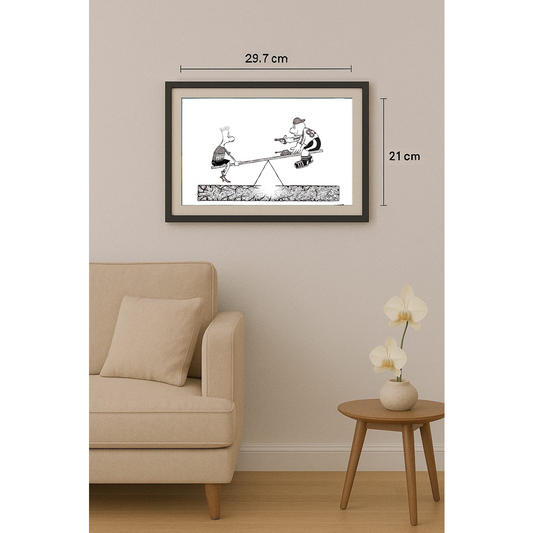 Mehrdad Samadi Zakaria 29x21cm Original Cartoon BOD00001