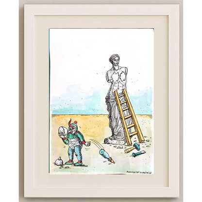 Mehrdad Samadi Zakaria 29x21cm Original Cartoon BOD00001