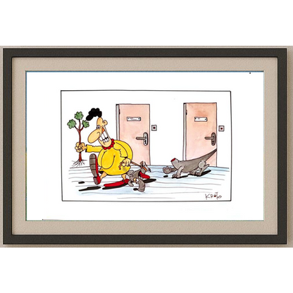 Mehrdad Samadi Zakaria 29x21cm Original Cartoon BOD00001