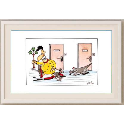 Mehrdad Samadi Zakaria 29x21cm Original Cartoon BOD00001