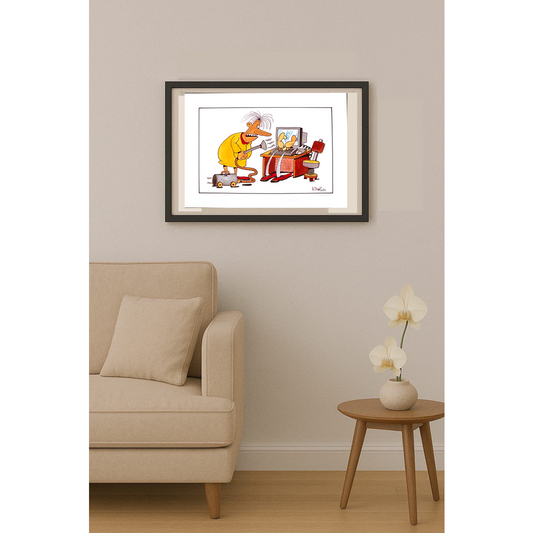 Mehrdad Samadi Zakaria 29x21cm Original Cartoon BOD00001