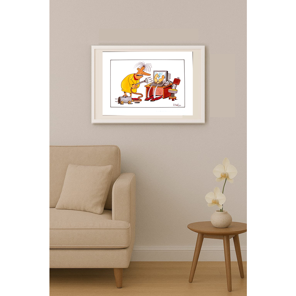 Mehrdad Samadi Zakaria 29x21cm Original Cartoon BOD00001