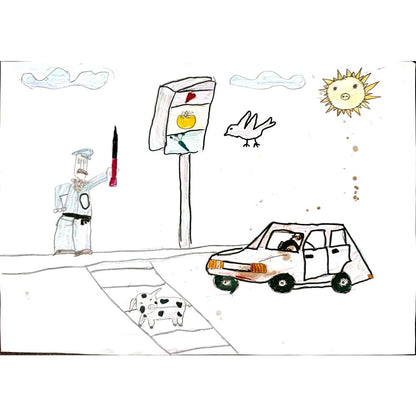 Mehrdad Samadi Zakaria 29x21cm Original Cartoon BOD00001