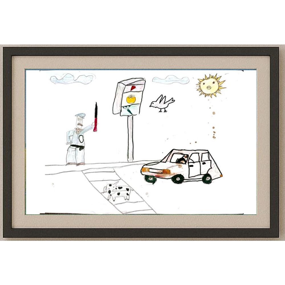 Mehrdad Samadi Zakaria 29x21cm Original Cartoon BOD00001