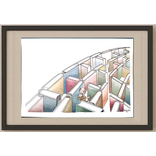 Mehrdad Samadi Zakaria 29x21cm Original Cartoon BOD00001