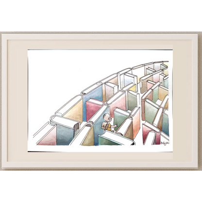 Mehrdad Samadi Zakaria 29x21cm Original Cartoon BOD00001