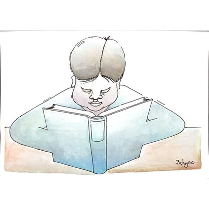 Mehrdad Samadi Zakaria 29x21cm Original Cartoon BOD00001