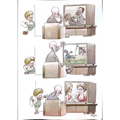 Mehrdad Samadi Zakaria 29x21cm Original Cartoon BOD00001