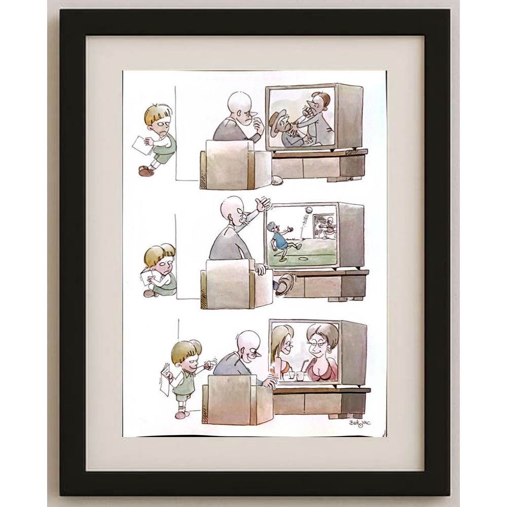 Mehrdad Samadi Zakaria 29x21cm Original Cartoon BOD00001