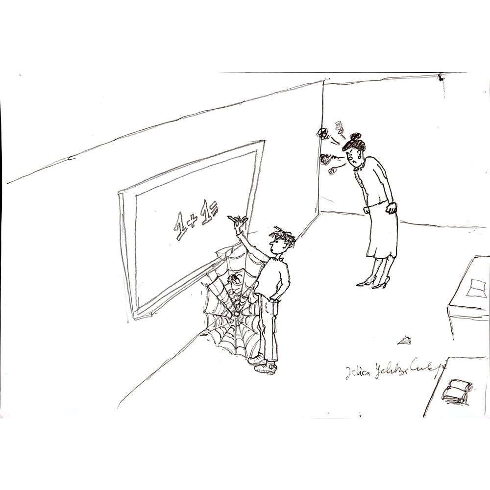 Mehrdad Samadi Zakaria 29x21cm Original Cartoon BOD00001