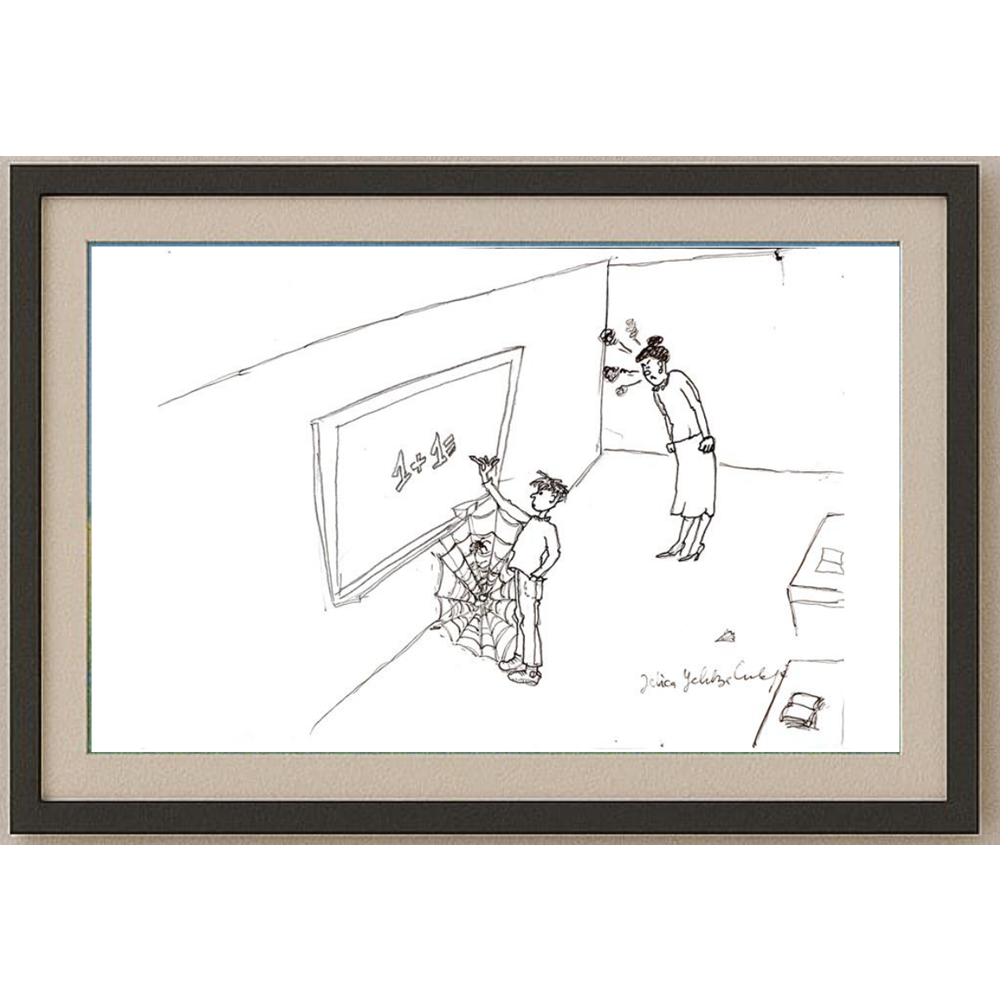 Mehrdad Samadi Zakaria 29x21cm Original Cartoon BOD00001