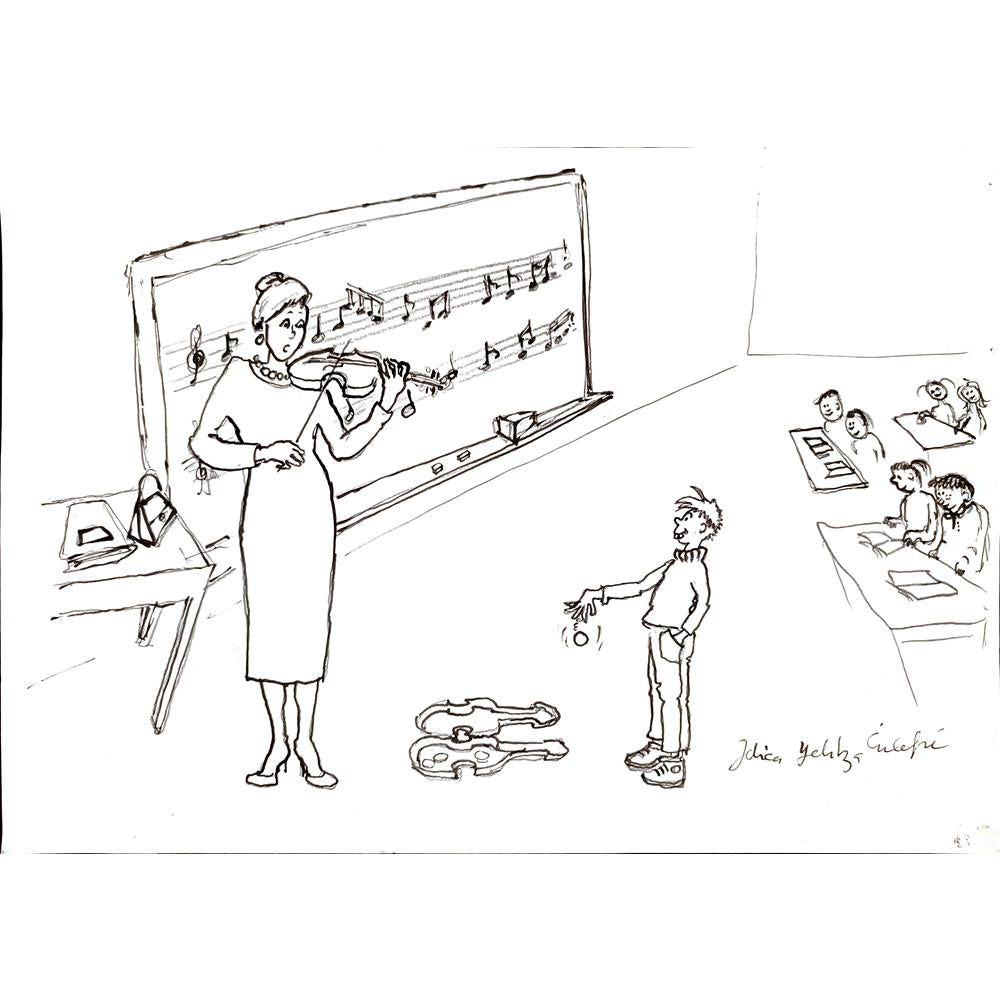 Mehrdad Samadi Zakaria 29x21cm Original Cartoon BOD00001