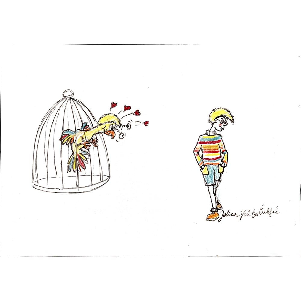 Mehrdad Samadi Zakaria 29x21cm Original Cartoon BOD00001