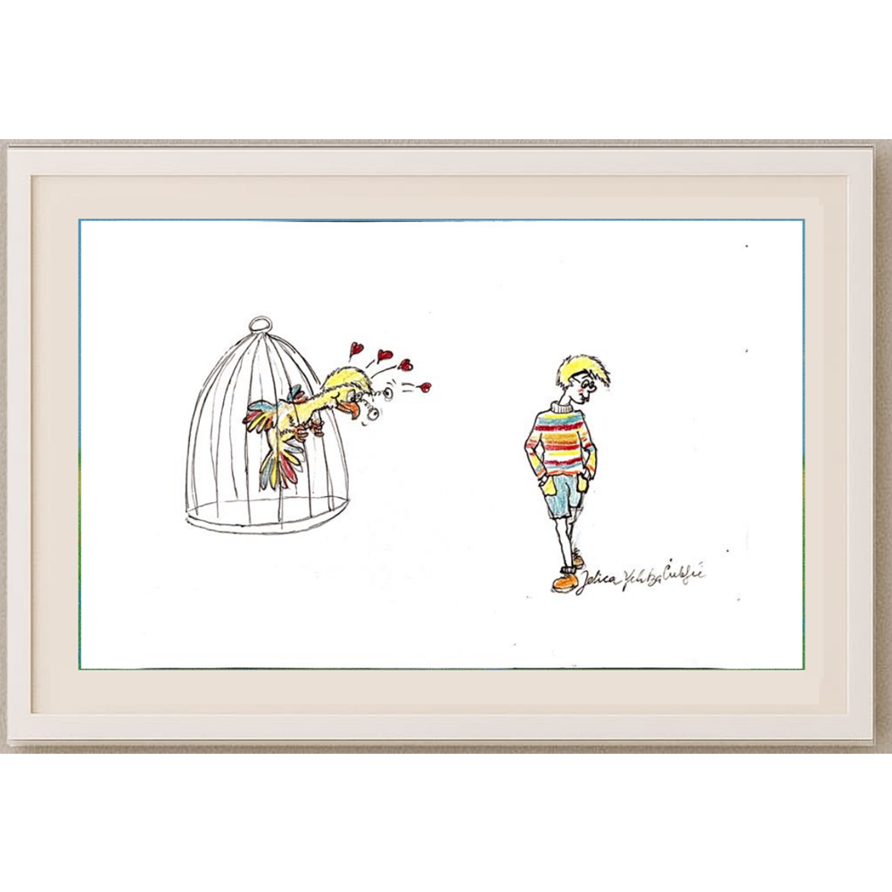 Mehrdad Samadi Zakaria 29x21cm Original Cartoon BOD00001