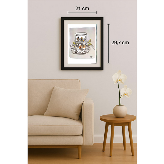 Mehrdad Samadi Zakaria 29x21cm Original Cartoon BOD00001