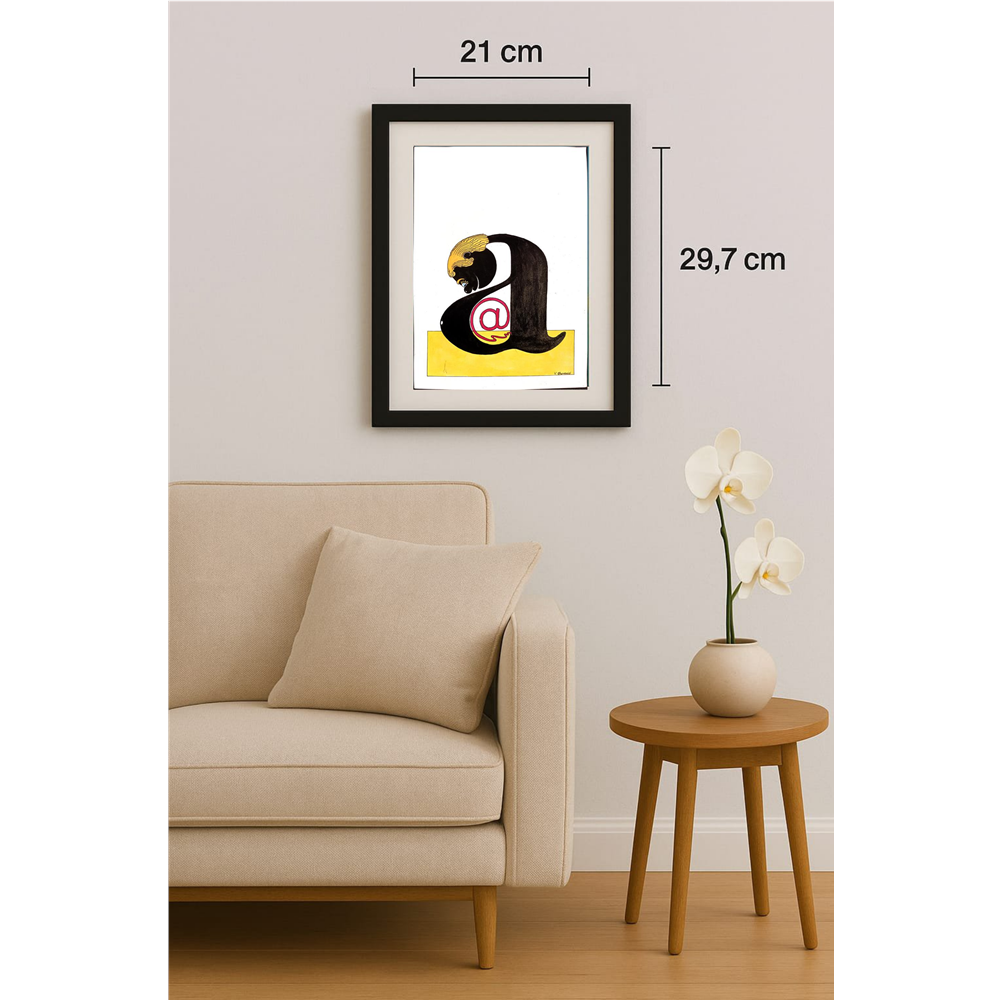 Mehrdad Samadi Zakaria 29x21cm Original Cartoon BOD00001