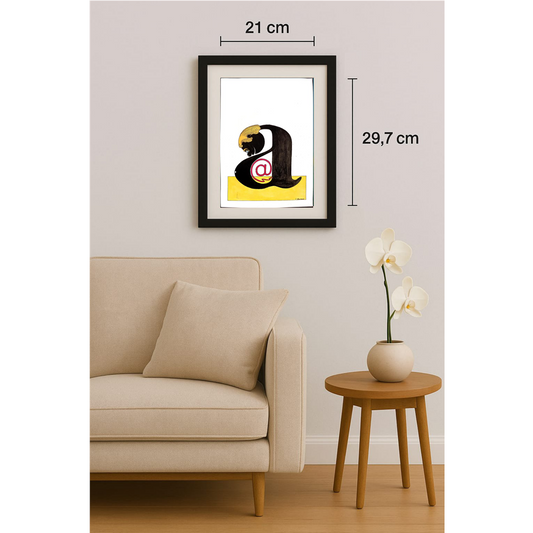 Mehrdad Samadi Zakaria 29x21cm Original Cartoon BOD00001