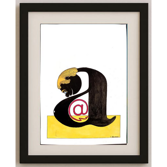 Mehrdad Samadi Zakaria 29x21cm Original Cartoon BOD00001