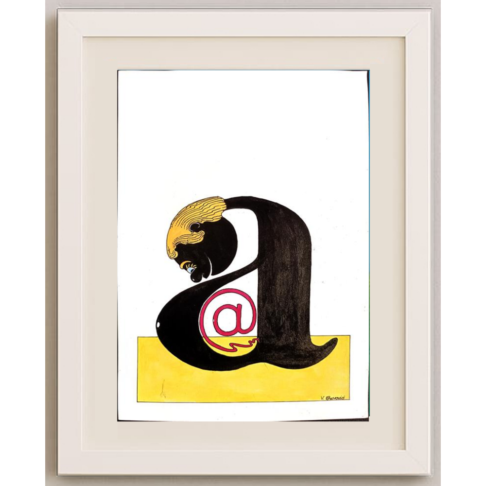 Mehrdad Samadi Zakaria 29x21cm Original Cartoon BOD00001