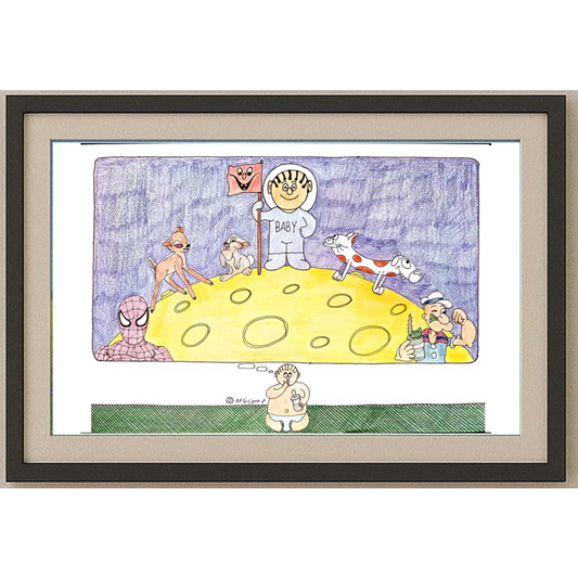 Mehrdad Samadi Zakaria 29x21cm Original Cartoon BOD00001