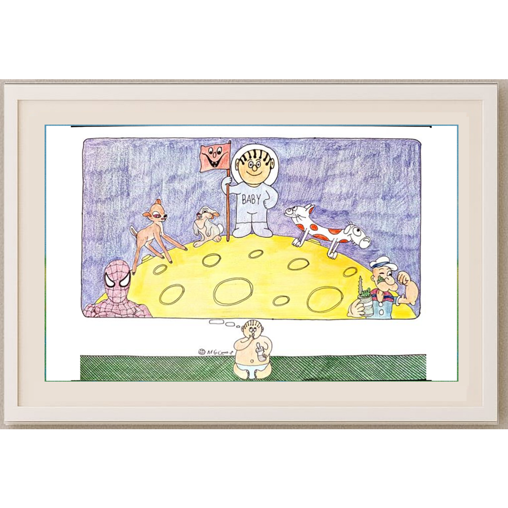 Mehrdad Samadi Zakaria 29x21cm Original Cartoon BOD00001