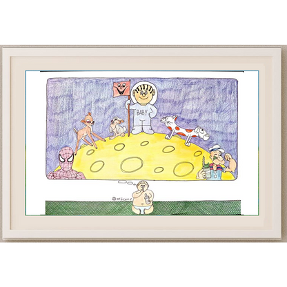 Mehrdad Samadi Zakaria 29x21cm Original Cartoon BOD00001